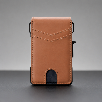 Faventina MagVault® Minimalist Wallet - Maximum Capacity. Minimal Footprint.