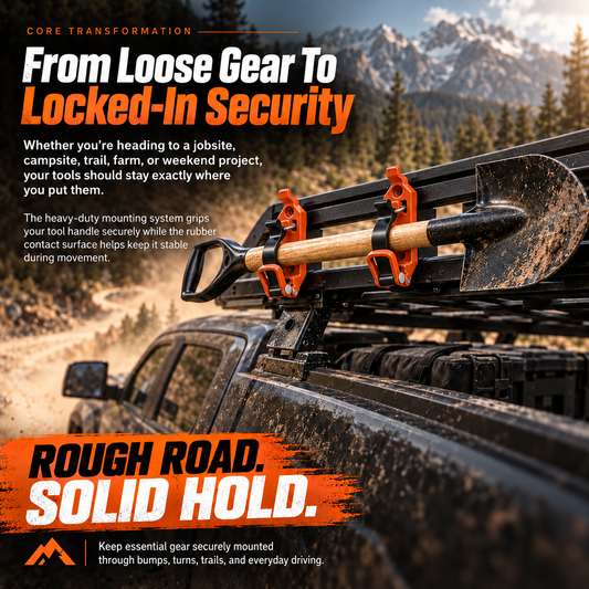 Heavy-Duty No-Rattle Tool Mount