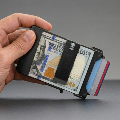 Faventina MagVault® Minimalist Wallet - Maximum Capacity. Minimal Footprint.