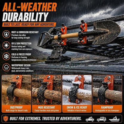 Heavy-Duty No-Rattle Tool Mount