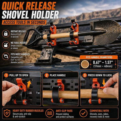 Heavy-Duty No-Rattle Tool Mount