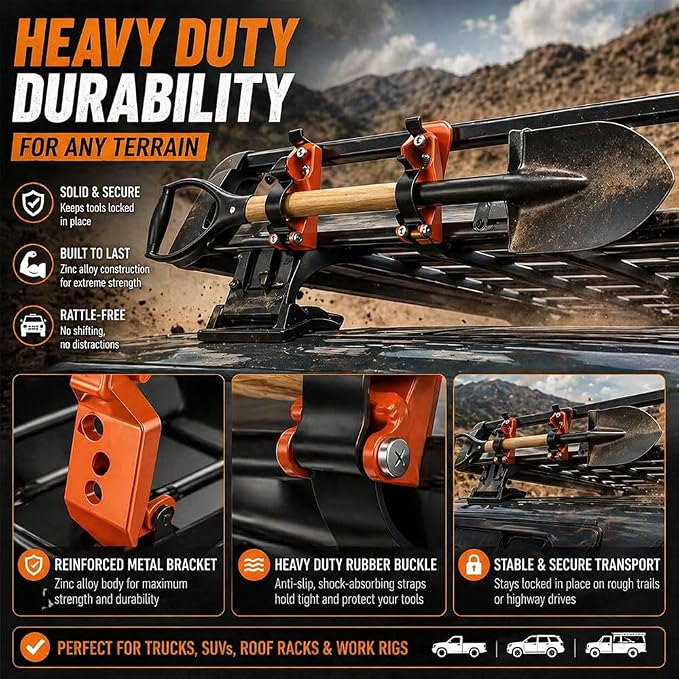 Heavy-Duty No-Rattle Tool Mount