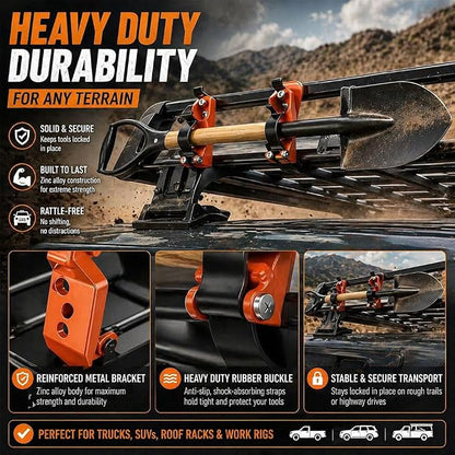 Heavy-Duty No-Rattle Tool Mount