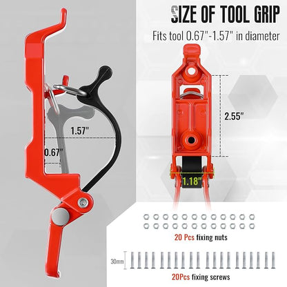 Heavy-Duty No-Rattle Tool Mount