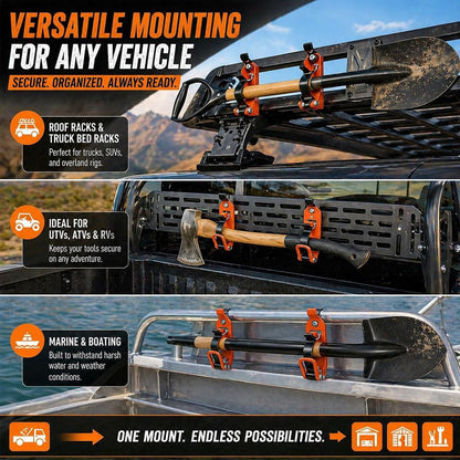 Heavy-Duty No-Rattle Tool Mount