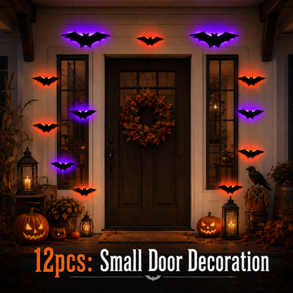 Faventina™ GlowBats — 3D LED Halloween Wall Decor