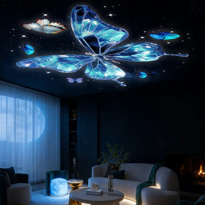 Faventina™ Plug-&-Play HD Star Projector – 11 Galaxy, Butterfly & Ocean Scenes