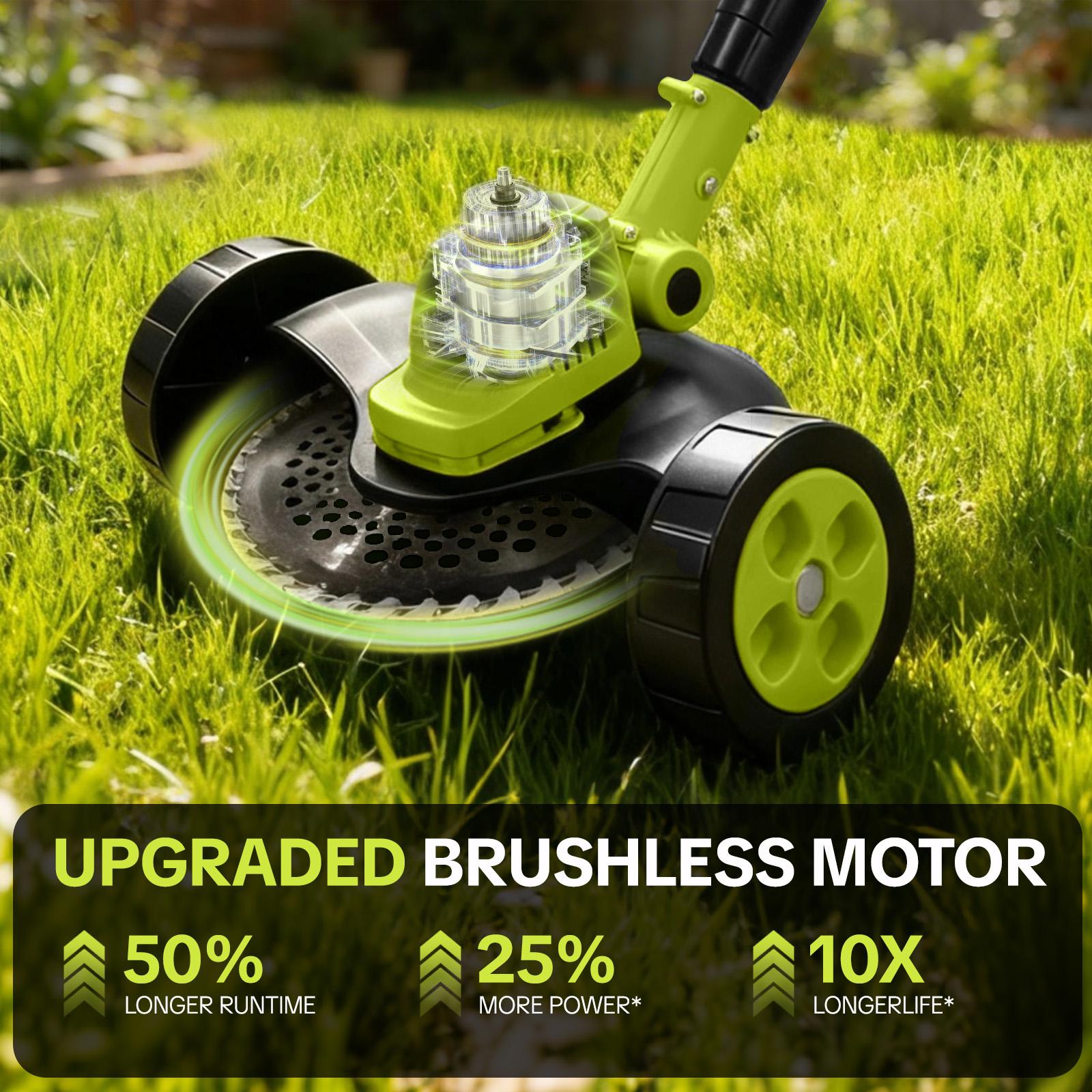 3 In 1 Cordless Grass Trimmer, Weed Eater and Edger