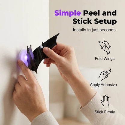 Faventina™ GlowBats — 3D LED Halloween Wall Decor