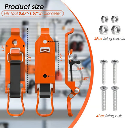 Heavy-Duty No-Rattle Tool Mount