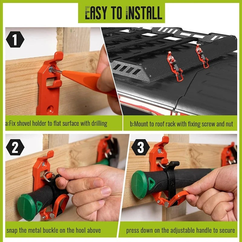 Heavy-Duty No-Rattle Tool Mount