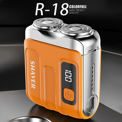 Faventina™ Portable Mini Electric Shaver for Men – Rechargeable & Travel-Friendly