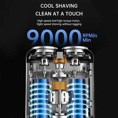 Faventina™ Portable Mini Electric Shaver for Men – Rechargeable & Travel-Friendly