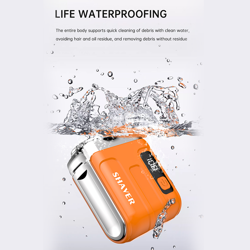Faventina™ Portable Mini Electric Shaver for Men – Rechargeable & Travel-Friendly