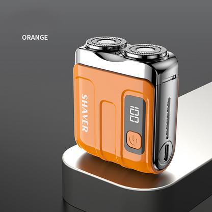 Faventina™ Portable Mini Electric Shaver for Men – Rechargeable & Travel-Friendly