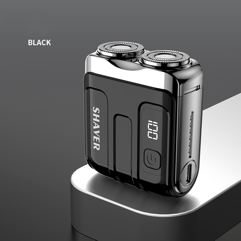 Faventina™ Portable Mini Electric Shaver for Men – Rechargeable & Travel-Friendly