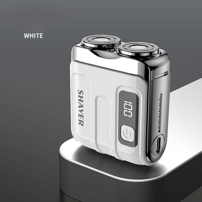 Faventina™ Portable Mini Electric Shaver for Men – Rechargeable & Travel-Friendly