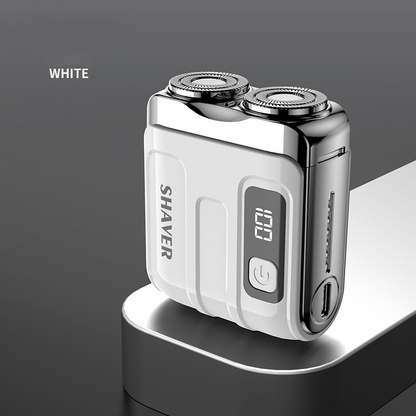 Faventina™ Portable Mini Electric Shaver for Men – Rechargeable & Travel-Friendly